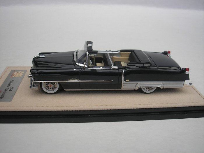 GLM 1:43 - موديل السيارة - Cadillac Eldorado Cabriolet 1954 Open Softtop - أسود - 199 قطعة