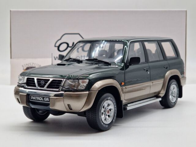 OTTOMOBILE 1/18 NISSAN PATROL GR Y61 1998 GREEN ART. OT433