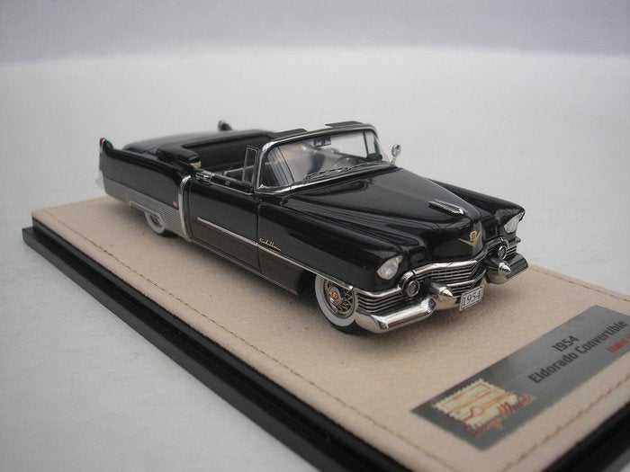 GLM 1:43 - موديل السيارة - Cadillac Eldorado Cabriolet 1954 Open Softtop - أسود - 199 قطعة